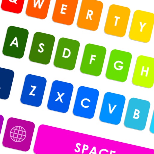 Cool Color Keyboards for iOS 8 (with Auto-Correct & Predictive Text) Free icon