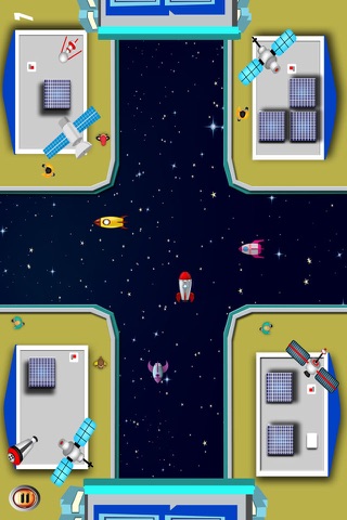 Galaxy Rush - Spaceship, Rocket and Jet Traffic Controller screenshot 2