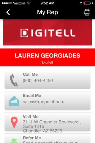 Digitell Wireless screenshot 2