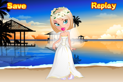 Beach Wedding Dress-Up screenshot 2