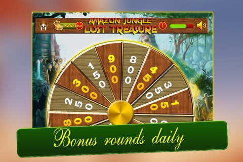 Amazon Jungle raider progressive AAA slots bonanza screenshot 4