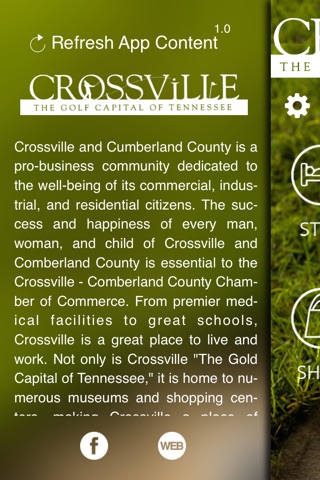 Crossville, TN – Golf Capital of Tennessee screenshot 3