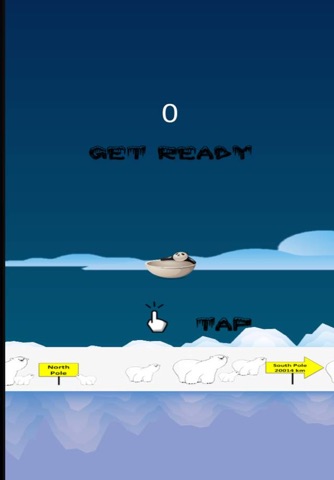 Flappy Penguin 2 - Falling Penguin screenshot 2