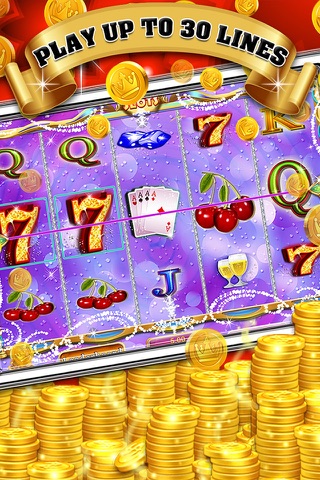 Triple Cherry Slots : Free 777 Slot Machine Game with Big Hit Jackpot screenshot 2