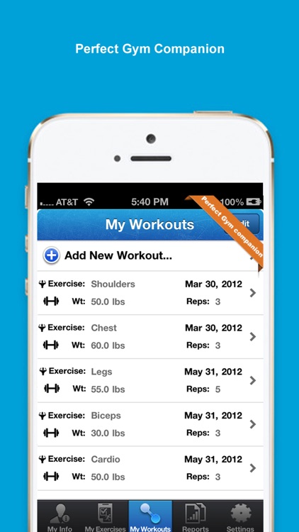 iExercise Journal screenshot-3