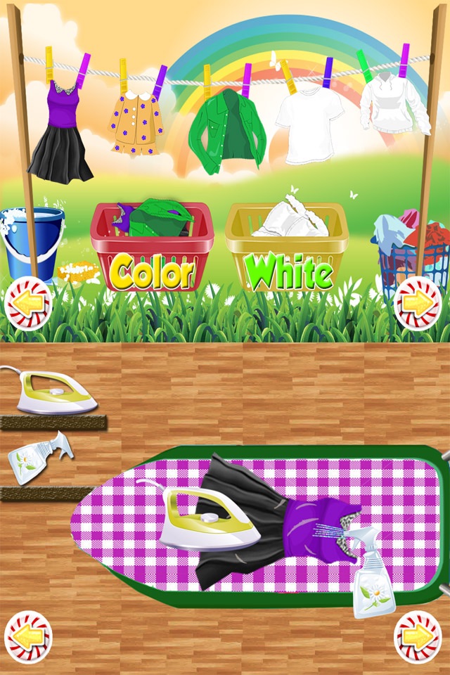 Kids Laundry Washing Dirty Baby Clothes Cleanup Time screenshot 3