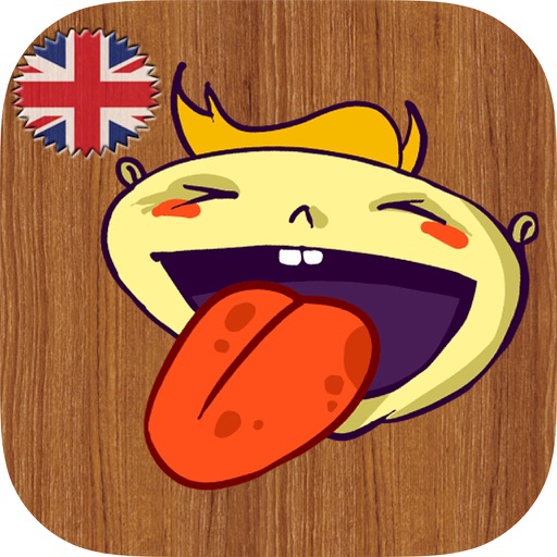 English for kids – Face: language course Icon