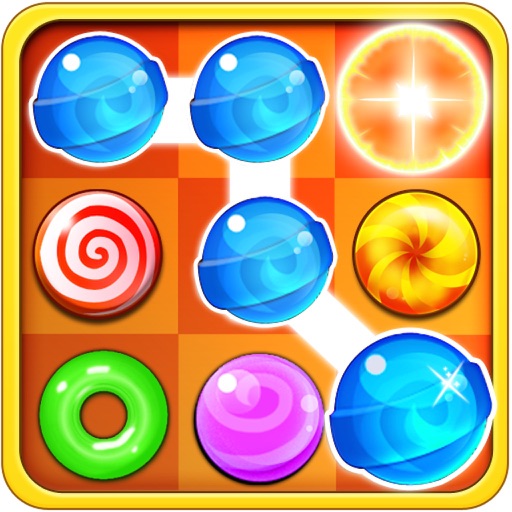 Candy Match Blitz-Amazing pop and match candies game for kids and girls icon