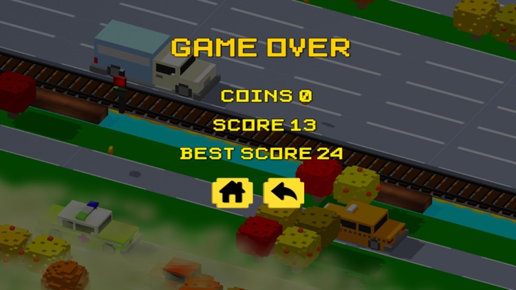 Crossy Avenue - Follow Frogger To Cross The Road screenshot-4