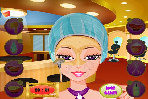 New Year Face Makeover - New Year Games screenshot 3