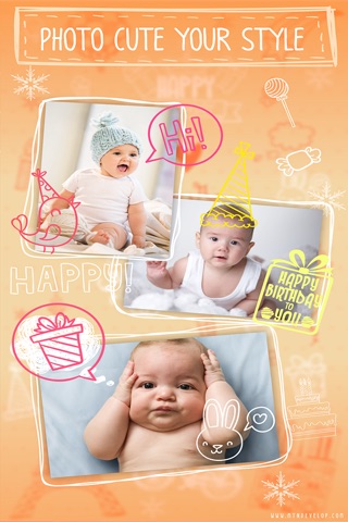 Photo Cute Pastel Stamp screenshot 2