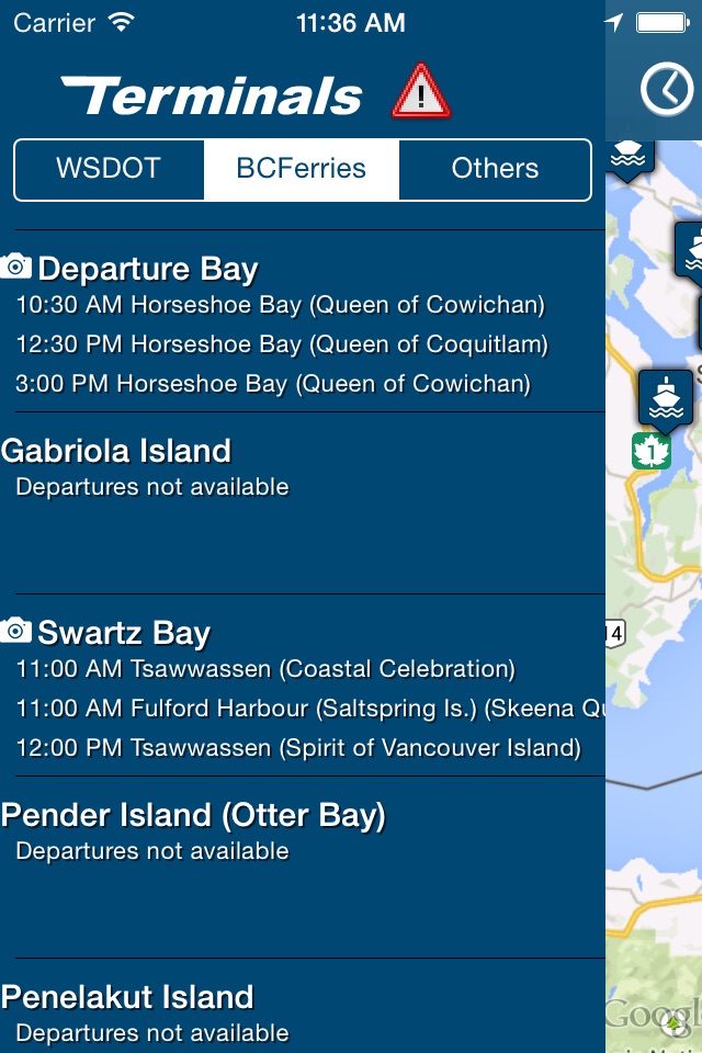 Vessel Watch - Pacific Northwest Ferries screenshot 4