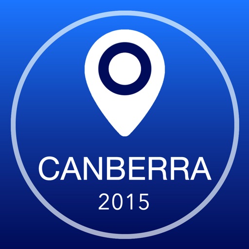 Canberra Offline Map + City Guide Navigator, Attractions and Transports icon