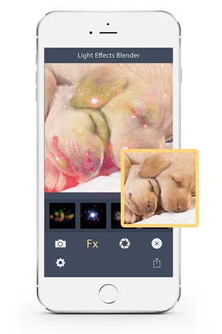 Light Effects Blender - Bokeh Camera to Add Galaxy & Light Leak Photo FX screenshot 4