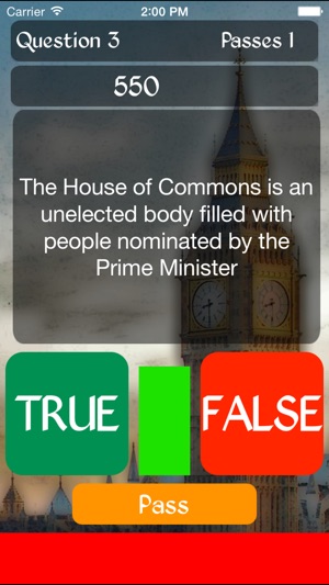 True or False - The House of Commons Trivia Quiz(圖2)-速報App