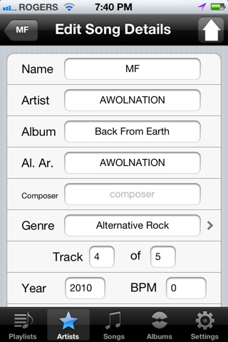 iTunes Communicator screenshot 2