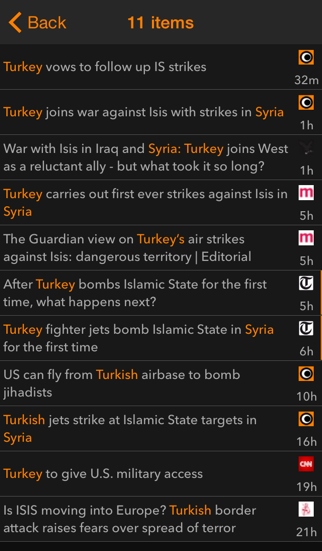 ニュース - Headlines Turbo screenshot1