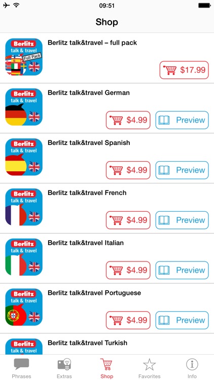 Talk&Travel Berlitz – the offline phrase books with audio.