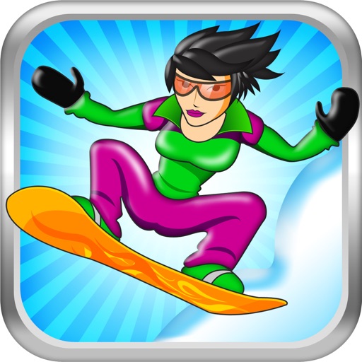 Avalanche Mountain HD - An Extreme Downhill Snowboard Racing Game iOS App