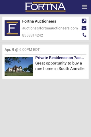 Fortna Auctioneers screenshot 2