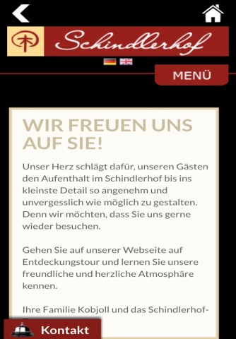 Schindlerhof App screenshot 3