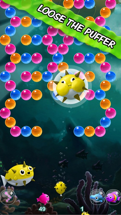 Bubble Fins - Bubble Shooter screenshot-4