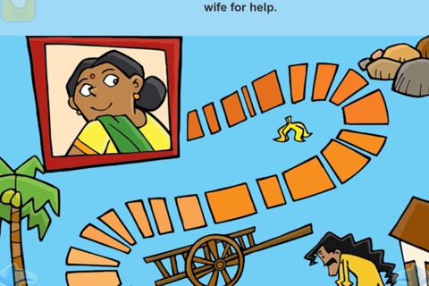 Annual Hair Cut Day in English - Interactive eBook in English for children with puzzles and learning games screenshot 2