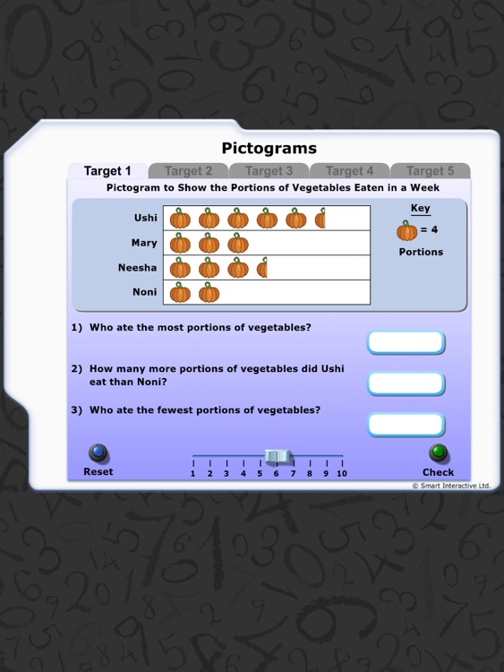 Numeracy Workout - Pictograms