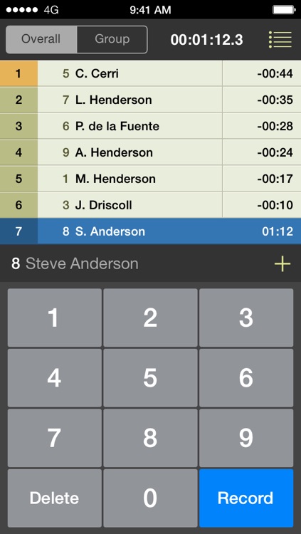 RaceSplitter — Race & split timer for event organizers and coaches screenshot-3