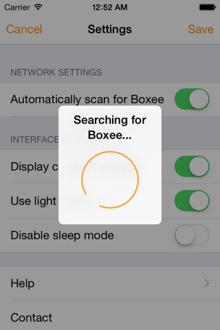 Boxmote - Boxee remote screenshot 3