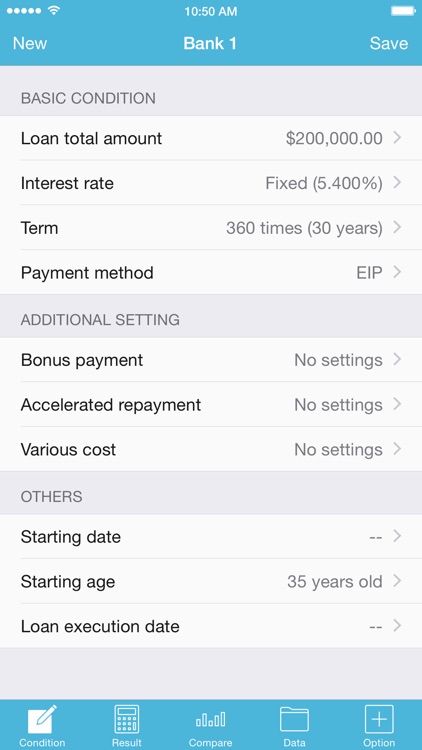 iLoan Calc (Loan calculator)
