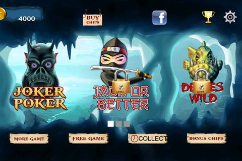 American Monster Poker Mania Pro - New casino gambling card game screenshot 3