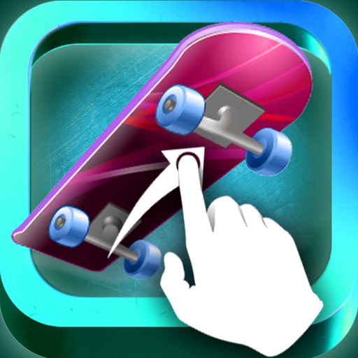 Flick Skate - Free True Grind Skateboard Game iOS App