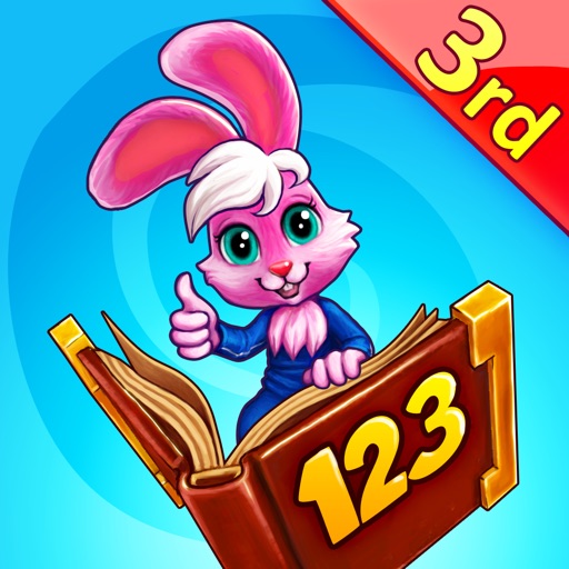 Wonder Bunny Math Race: 3rd Grade Advanced Learning App iOS App