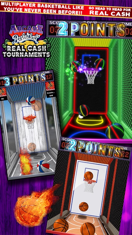 Arcade Basketball Real Cash Tournaments screenshot-0