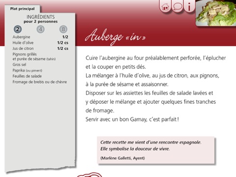 La cuisine maison du Valais HD screenshot 2