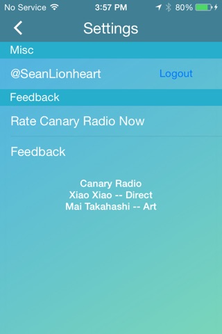 Canary Radio-Your Personal Radio for Twitter screenshot 4