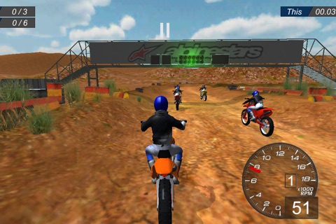 Super Motocross Deluxe screenshot 2