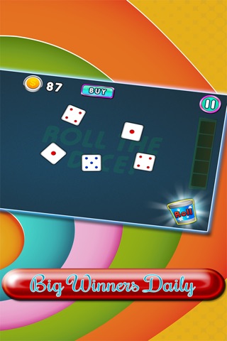 Colorful Yathzy Dice - Play In The Multiple Casino's Board screenshot 3