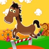 Action Horse PRO - Save it with a finger to jump and jump in the farm.