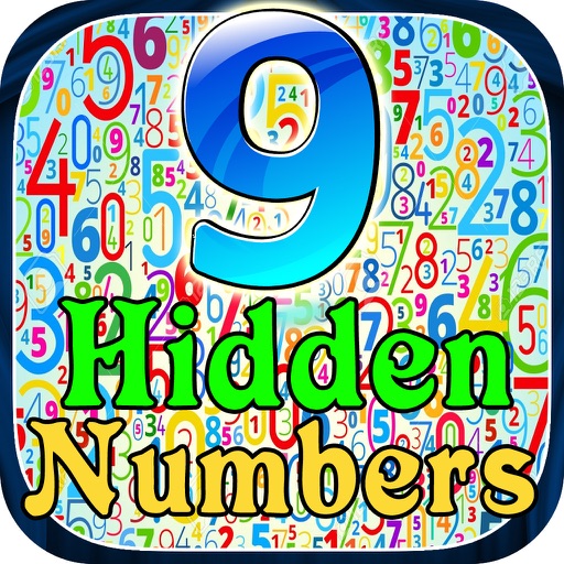 Hidden Numbers 4 in 1 Icon