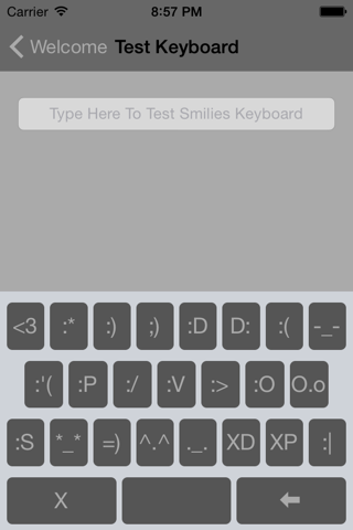 Smilies Keyboard screenshot 2
