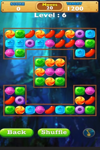 Candy Puzzle : Cool Match-3 Candies linking Game screenshot 4