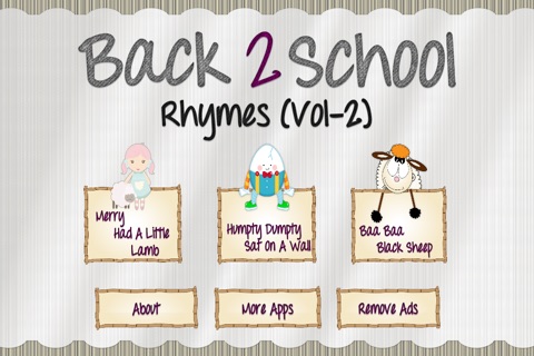 Back2School Rhymes Vol2 screenshot 2