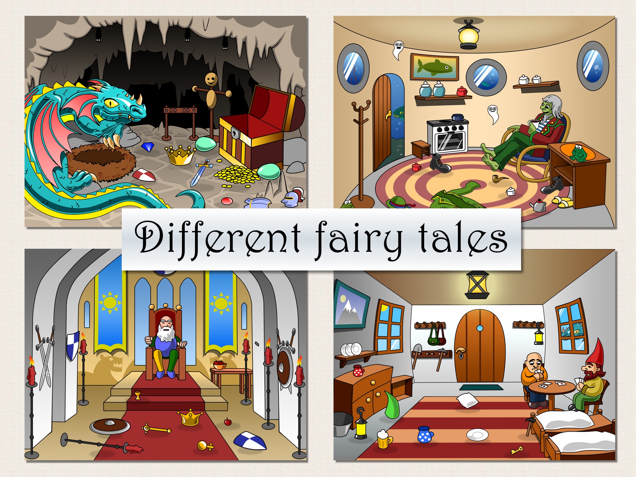 Fantasy tidy up - fairy tale cleaning game screenshot 3