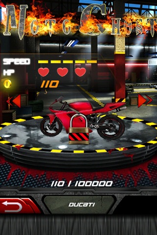 Moto ghost 3D Free screenshot 2