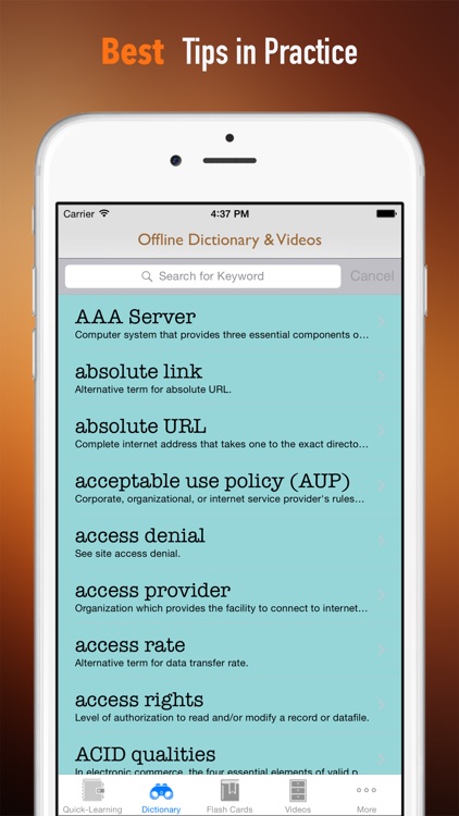 Internet and World Wide Web Quick Study Reference: Dictionary with Learning Video Lessons