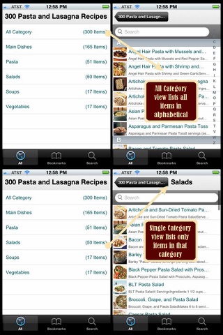 300 Pasta and Lasagna Recipes screenshot 2