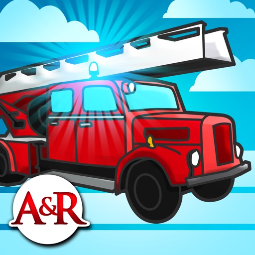 Fire Trucks Activities for Kids: Puzzles, Drawing and other Games iOS App