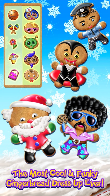 Gingerbread Dress Up - Decorate Your Christmas Cookie